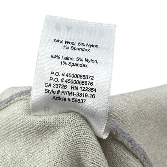 Aritzia babaton beekman cardigan open front fine Merino Wool Knit sz xs - Picture 6 of 8